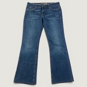 American Eagle Hipster Y2K Bootcut Jeans Women's 10 Reg Blue Denim Stretch